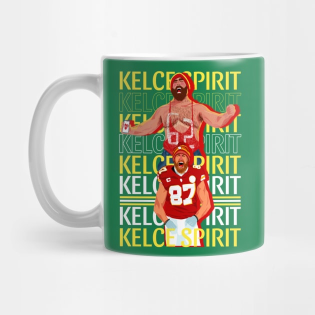 Travis Kelce x Jason Kelce Spirit - Kelly by Mic jr